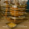 Wooden press Yellow mustard oil
