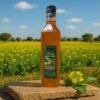 Wood pressed yellow mustard oil