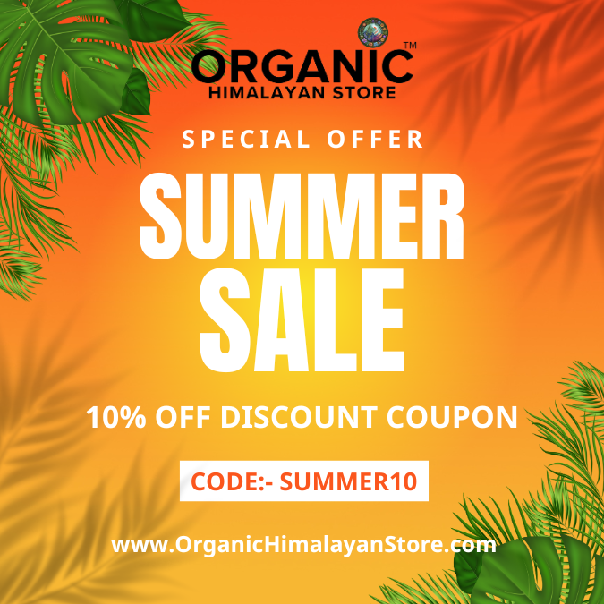organic himalayan store summer sale
